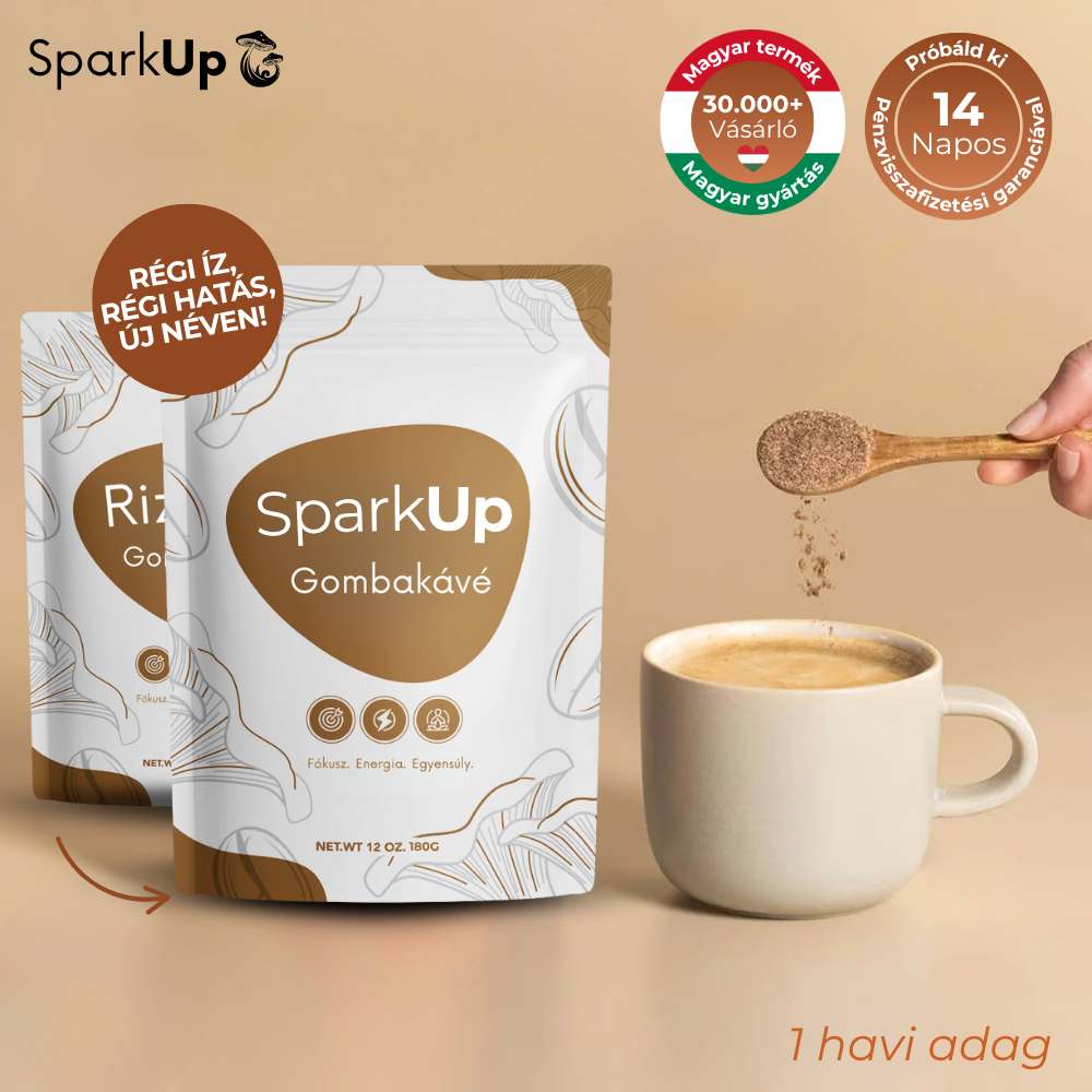 SparkUp™ - Különleges gomba kávé /30 adag/