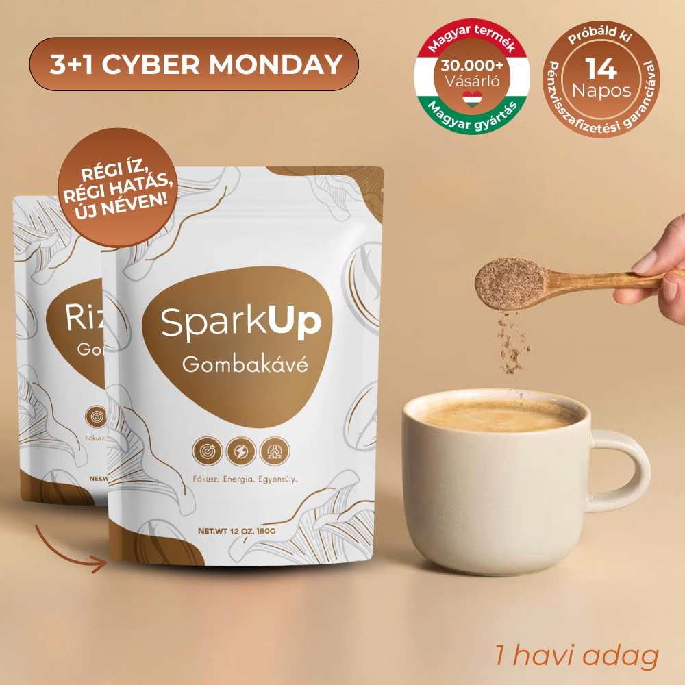 SparkUp™ - Különleges gomba kávé /30 adag/